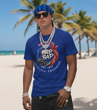 BAP BAP "Brothers Applying Pressure" CHAMPION Graphic Tee – Men's Streetwear Shirt
