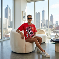 BAP BAP "Beauty & Perfection" CHAMPION Graphic Tee – Women's Streetwear Shirt