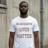 BAP BAP "Incarcerated Lives Matter" CHAMPION Graphic Tee - Front & Back Print - Unisex Streetwear
